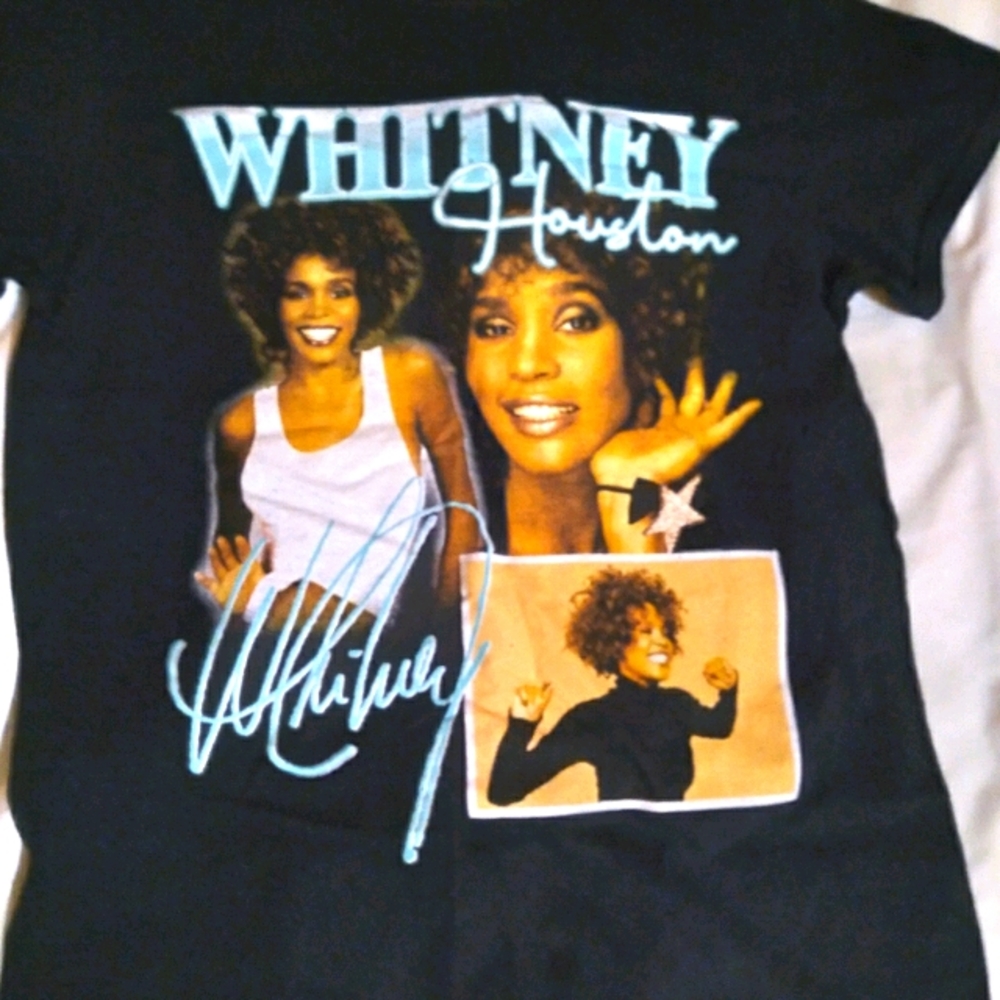 Women's Whitney Houston Tshirt